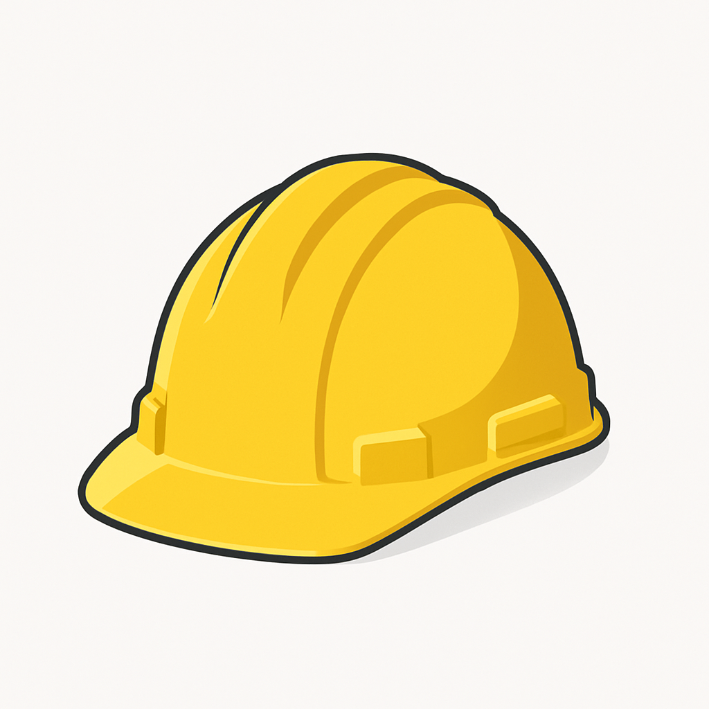 Hard Hat by 3M — Self-Adjusting Safety Helmet with UV Indicator