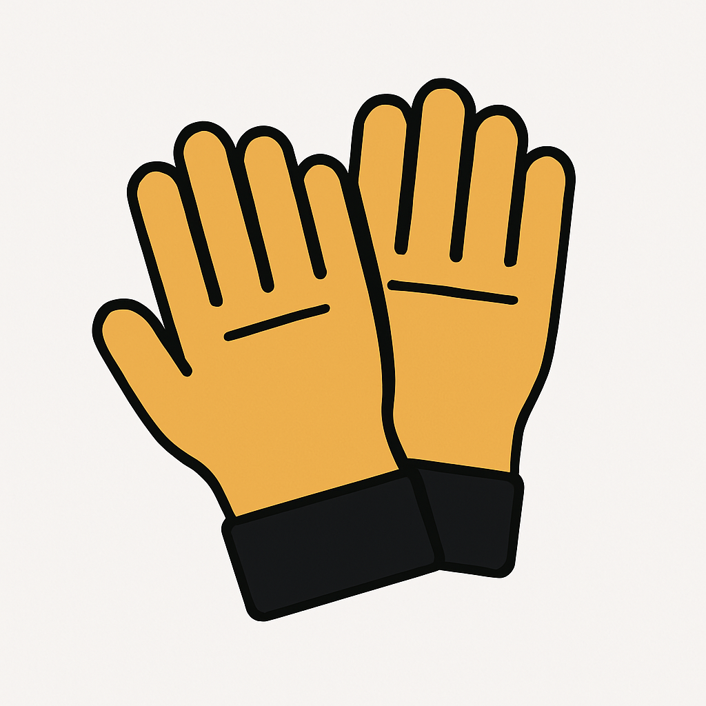 Heavy-Duty Work Gloves — Durable Grip, All-Weather