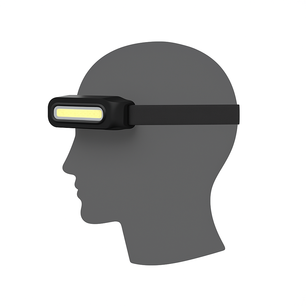 LED Headlamp — NightBuddy Rechargeable 230° Wide-Beam with 5 Modes